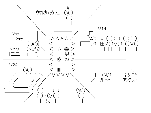 毒男の予感！